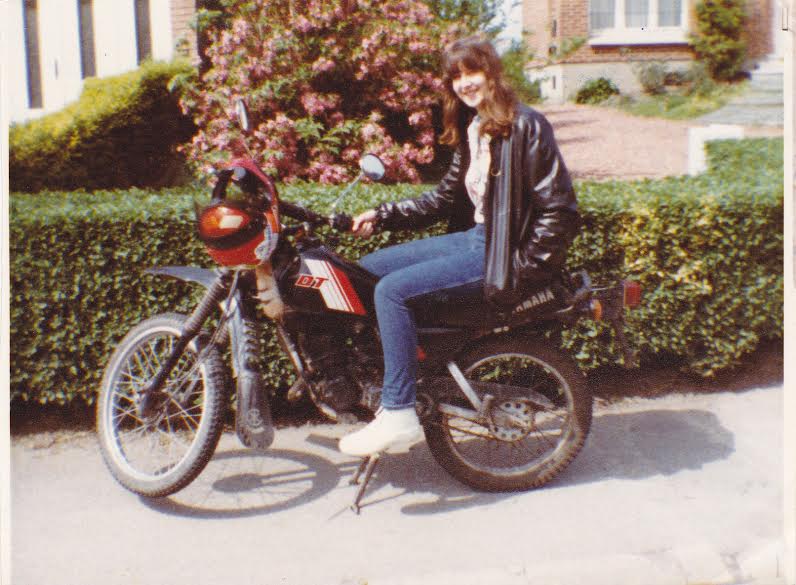 Women Who Ride: Christine Dufossé as a young motorcyclist